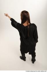 Woman Adult Average White Magic Standing poses Coat